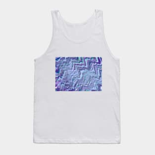 Abstract cosmic wave texture Tank Top